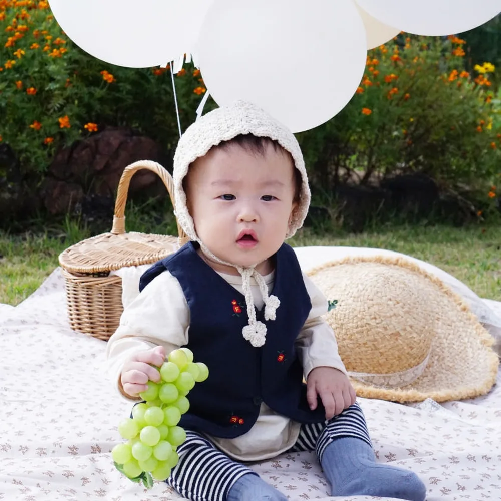 동백 아동 베이직 조끼